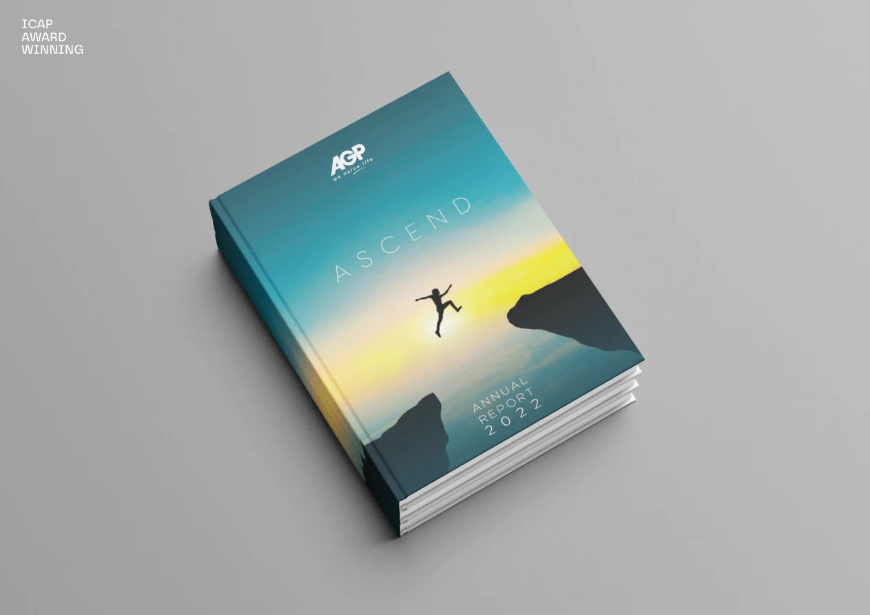 AGP Ascend Beyond annual report cover