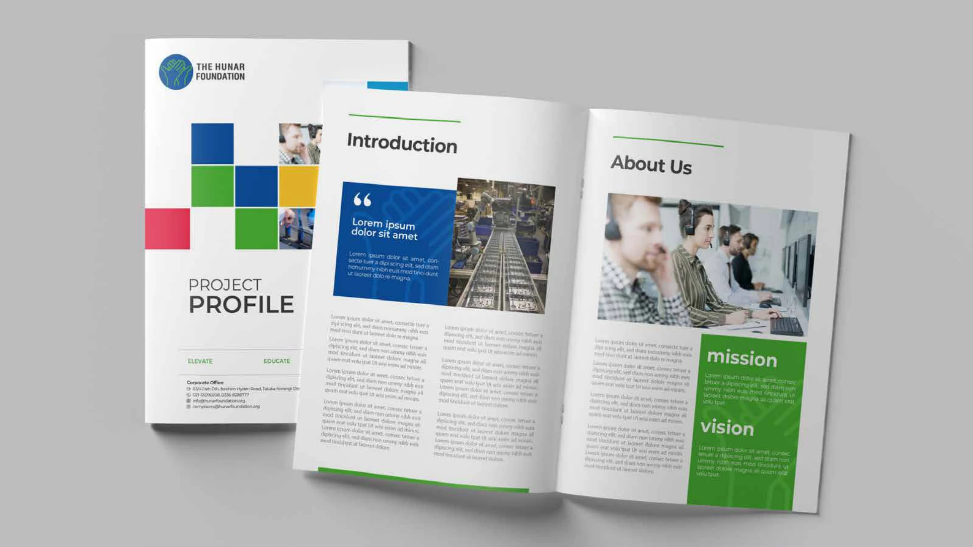 The Hunar Foundation — selected design application 3